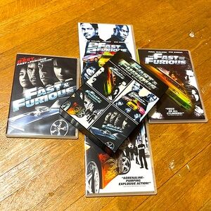 Fast & Furious 4 dvd movie collection